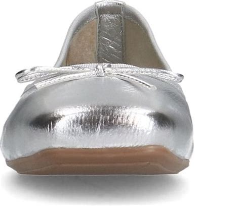 zilveren ballerina's dames